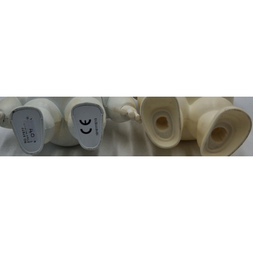 1056 - GHOSTBUSTERS MARSHMALLOW MEN FIGURINES (2)