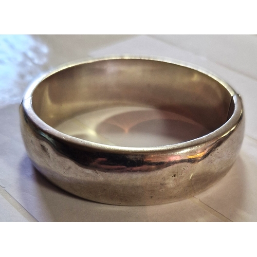 62 - SILVER (925) BANGLE (Total Weight 45.0 Grams)