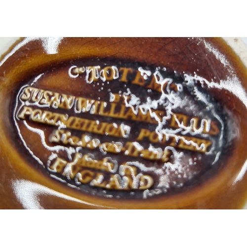 27 - PORTMEIRION COFFEE SET IN THE TOTEM DESIGN   By Designer Susan Williams-Ellis
(Possibly one of the m... 