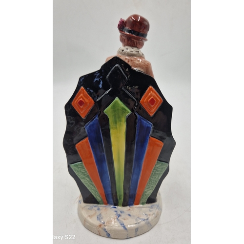 942 - PEGGY DAVIES STUDIO'S 21.5cm ART DECO CHARACTER FIGURINE  (Artist's Pattern Piece )  (Extremely Rare... 