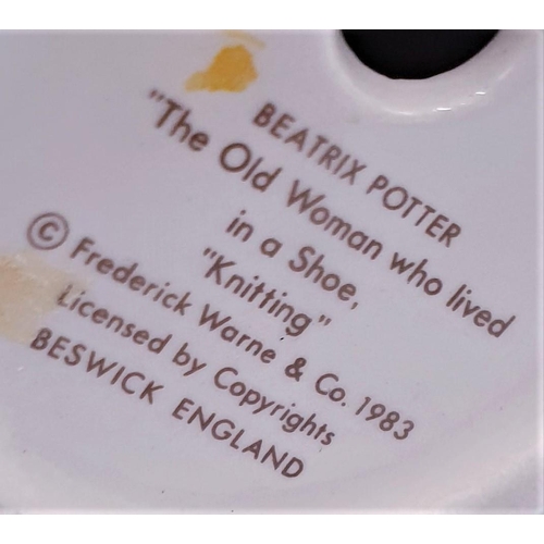 25 - BESWICK 7.5cm BEATRIX POTTER CHARACTER FIGURINE 