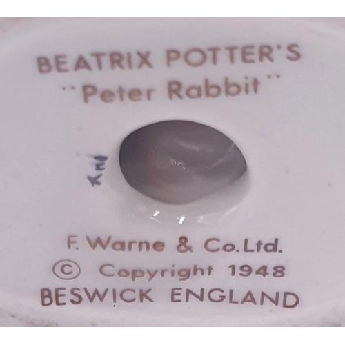 105 - BESWICK 11.4cm BEATRIX POTTER CHARACTER FIGURINE 