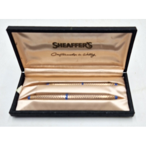 84 - SHEAFFER LADIES PEN & PENCIL SET (Boxed)