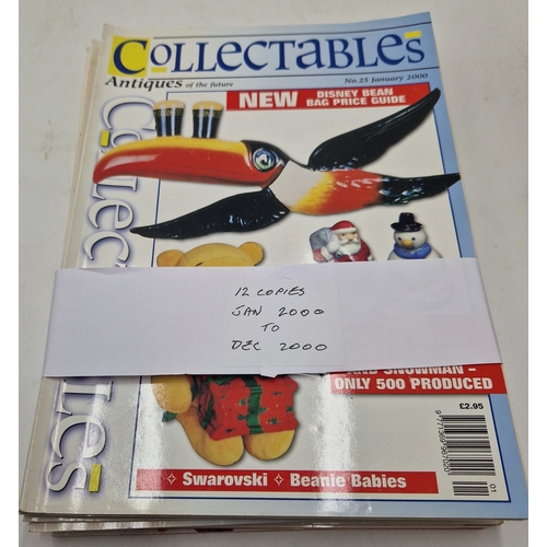 ANTIQUES & COLLECTABLES MAGAZINES (12 Issues --Jan 2000 To Dec 2000)