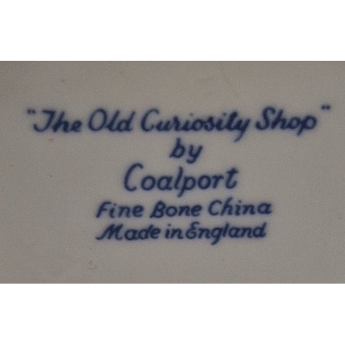 116 - COALPORT CHINA 12.1cm MODEL OF A COTTAGE 