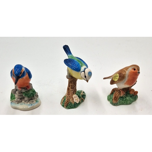 1162 - JOHN BESWICK MODELS OF THREE BIRDS