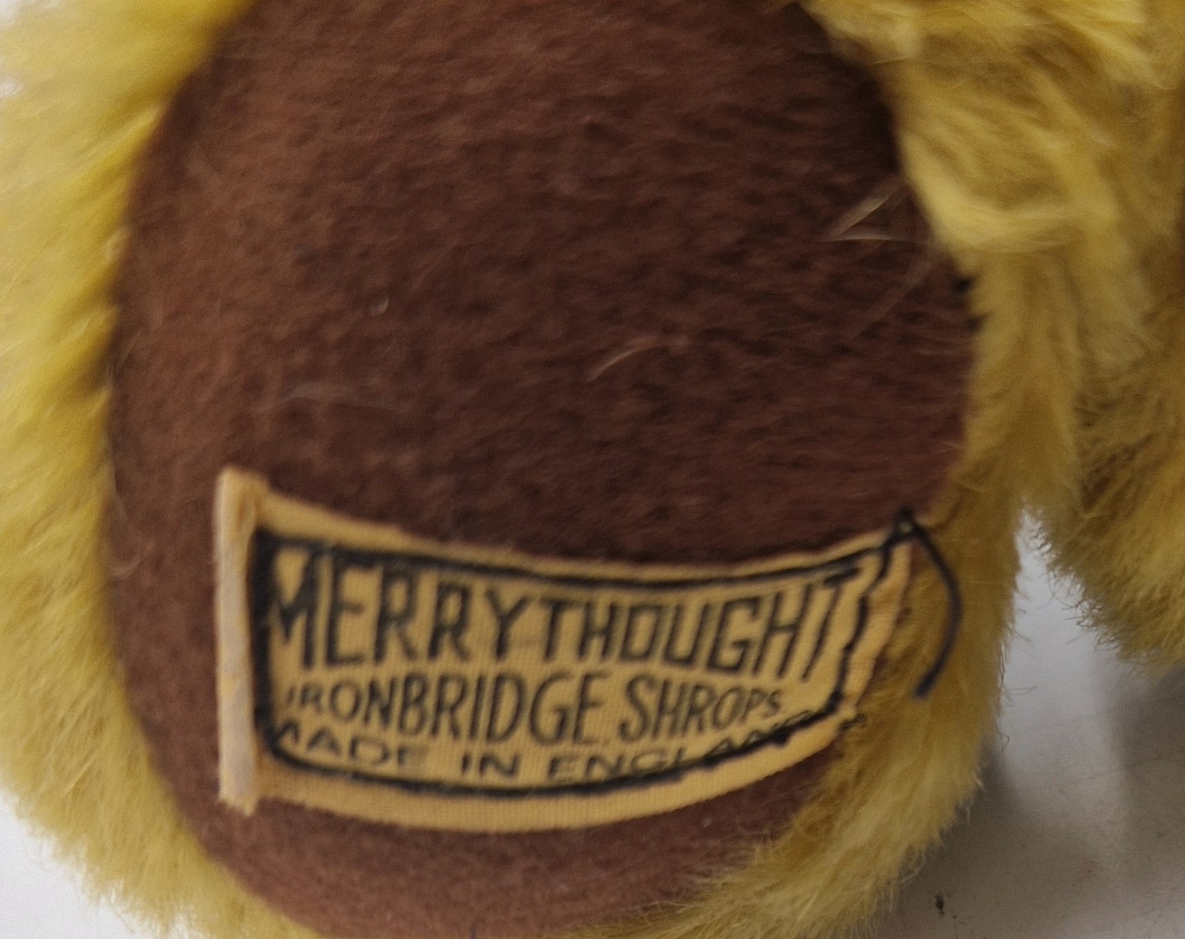 MERRYTHOUGHT Large SOLDIER TEDDY BEAR (Old ). (The story of ...