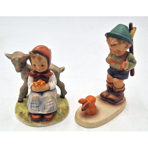 109 - GOEBEL PORCELAIN FIGURINES (2)
