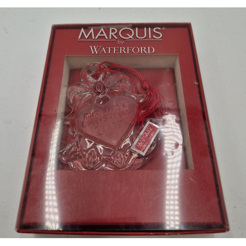 338 - WATERFORD CRYSTAL CHRISTMAS TREE DECORATION (Original Box)
