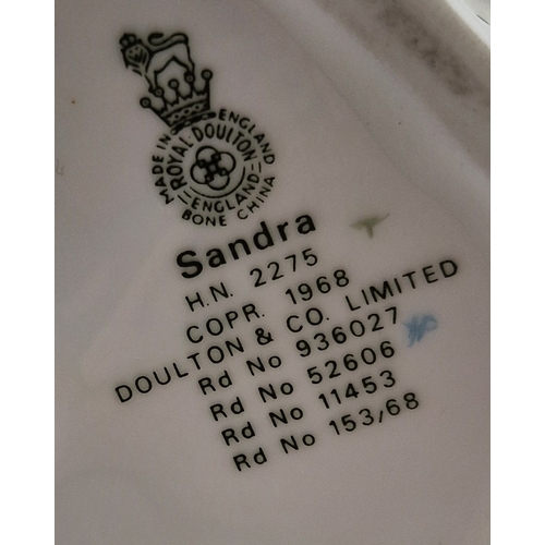 394 - ROYAL DOULTON Large 19.7cm FIGURINE 'SANDRA' HN 2275 1969/97 Designed By Peggy Davies.