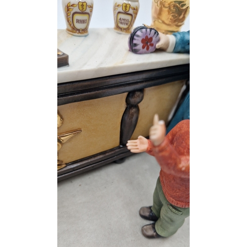 478 - CAPODIMONTE FIGURINE GROUP 