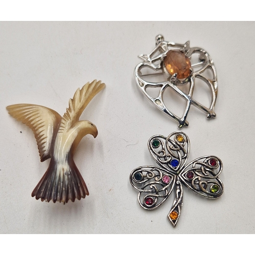 443 - SCOTTISH ART DECO BROOCHES