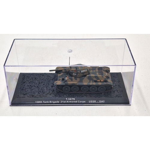 138D - DIE CAST COLLECTORS MODEL OF A MILITARY TANK 