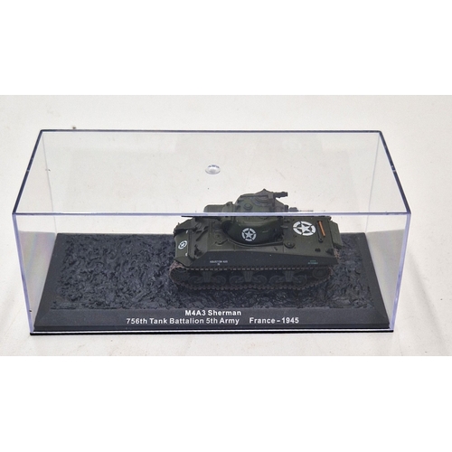 139 - DIE CAST COLLECTORS MODEL OF A TANK 