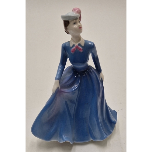 401 - COALPORT CHINA 10cm  FIGURINE 