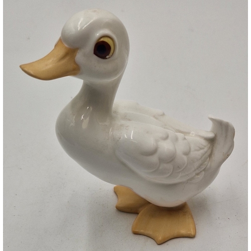 403 - ROYAL OSBOURNE CHINA 11cm MODEL OF A DUCK