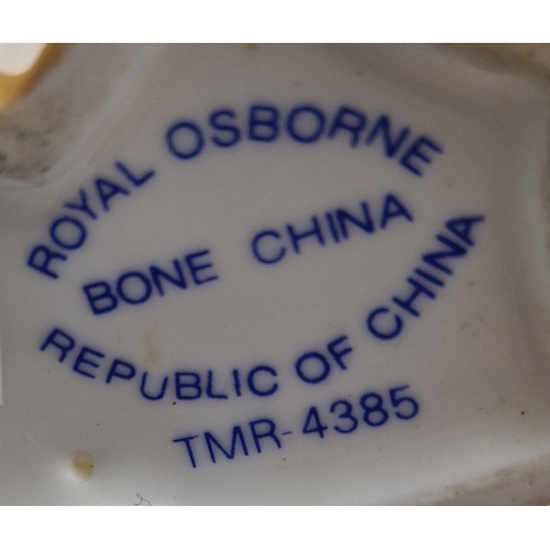 403 - ROYAL OSBOURNE CHINA 11cm MODEL OF A DUCK