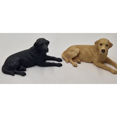 410 - BORDER FINE ARTS MODEL OF TWO LABRADORS
(Border Fine Arts was founded in 1974 in Langholm, Scotland.... 
