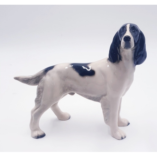 184 - COOPERCRAFT CERAMIC Large 21cm MODEL OF A SPANIEL.
(In 1946 William Henry Bailey operated as a potte... 