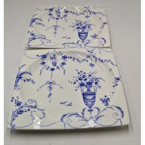 120 - WEDGWOOD CHINA ____cm Dia PLATES IN THE HARMONY PLATO DESIGN