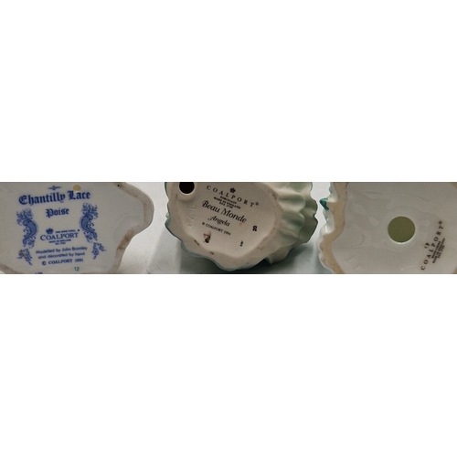 19 - COALPORT FIGURINES (3)