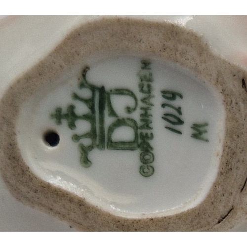 18 - ROYAL COPHENHAGEN PORCELAIN Miniature 7.5cm MODEL OF A DUCKLING (Model No 1029) Modelled By Dahl Jen... 