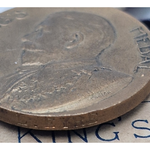 381 - KINGS CROSS MEDAL c1920s (Original Box)