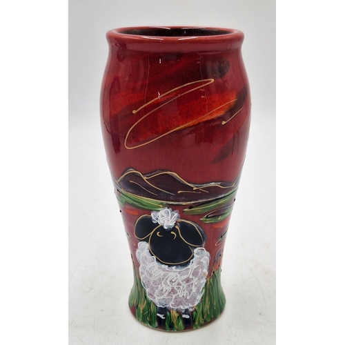 312 - ANITA HARRIS ART POTTERY 17cm BELLA VASE  