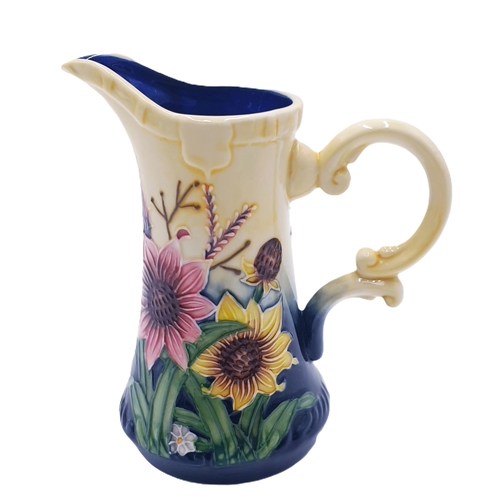 295A - OLD TUPTON WARE TUBELINED 15cm JUG (Product Code 1145) IN THE SUMMER BOUQUET  (As New,Original Box)