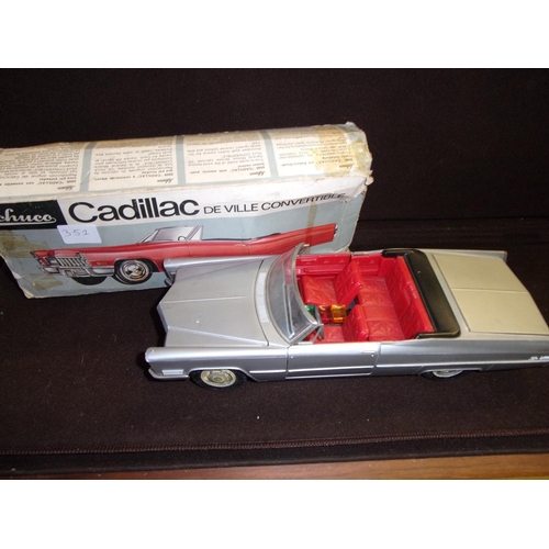 351 - A rare & collectable boxed Schuco 1960's Cadillac de Ville model