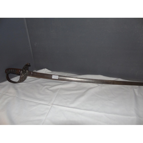 76 - A Swiss Officers cavalry sword circa 1820