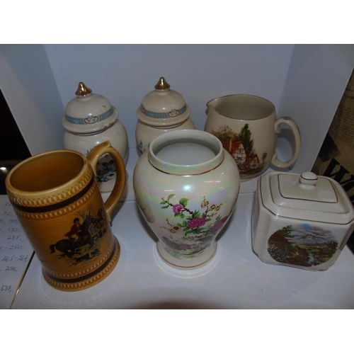 10 - A good selection of vintage Sadler pottery