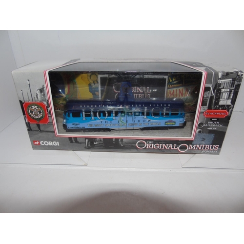 9 - A boxed Corgi Blackpool tram die-cast model