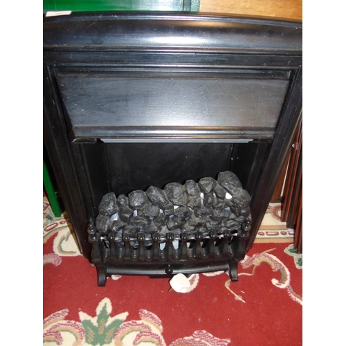 73 - A working electric coal effect fire