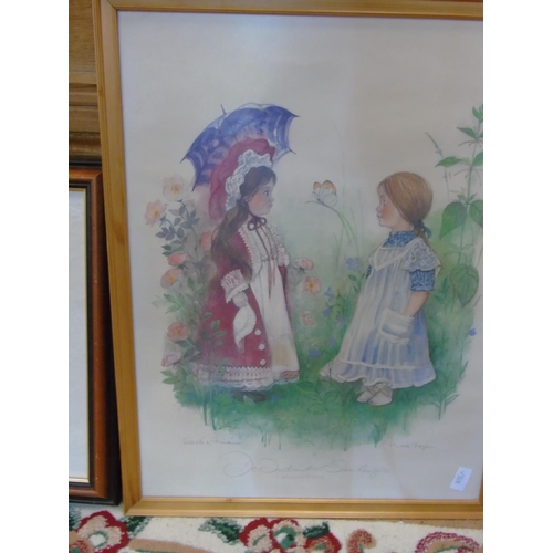 75 - An original water colour signed by the artist