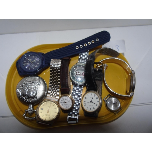 78 - A collection of assorted watches etc A/F