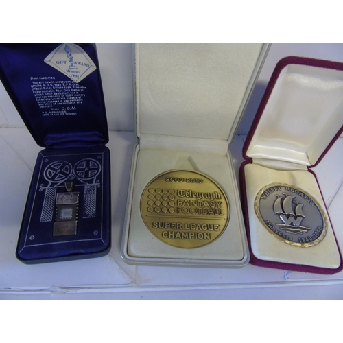 478 - Three cased commemorative medals