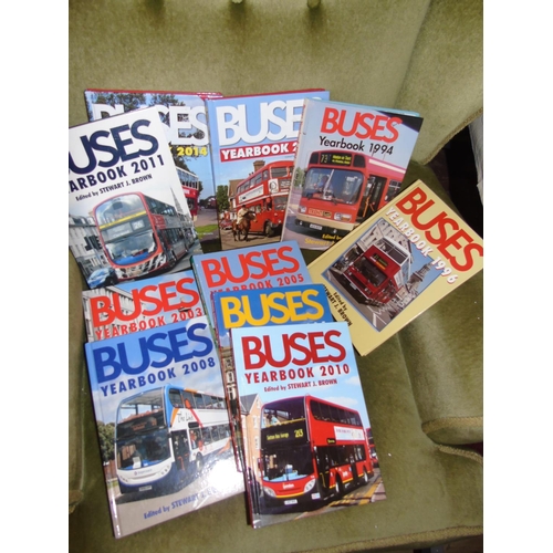 41 - A box full of Buses year books