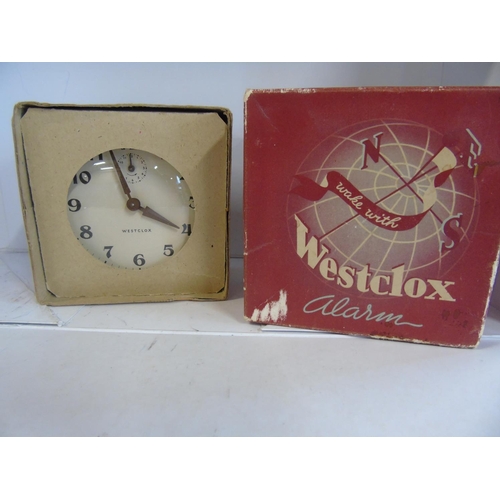 261 - A boxed vintage Westclox alarm clock