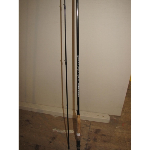 297 - A Normark blue fox firefly 9ft salmon rod