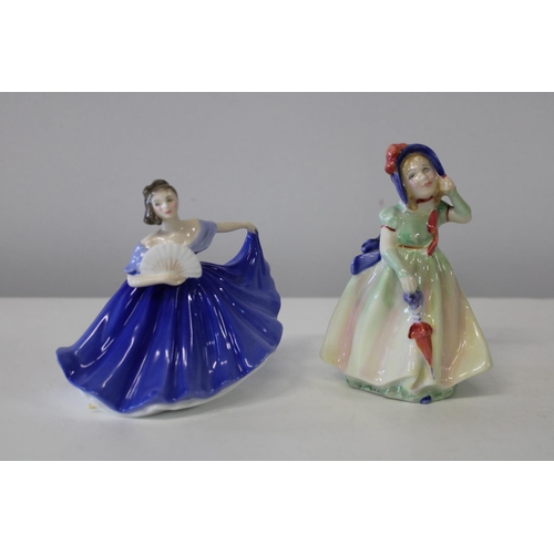 612 - Two small Royal Doulton figurines