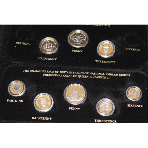 113 - A boxed set of collectors coins