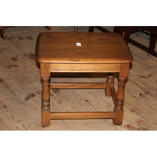 85 - A small Ercol side table 46cm x 37cm
Collection Only