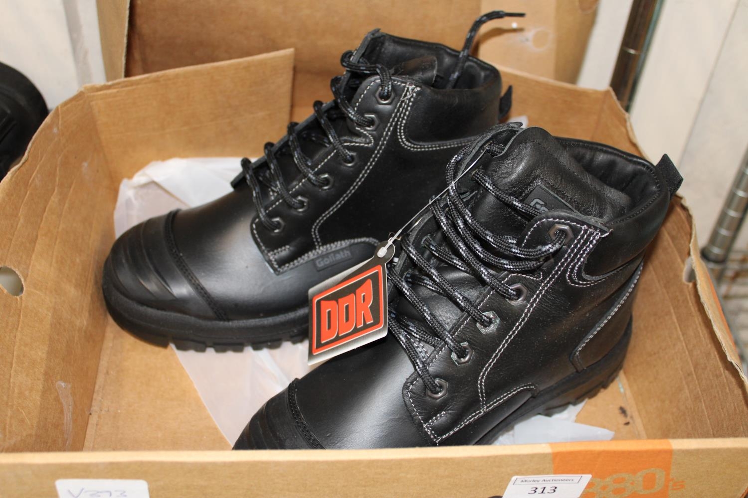 A new pair of Goliath work boots size 6