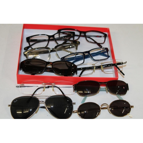 509 - A selection of assorted designer framed glasses