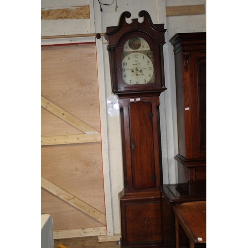 69 - A antique long case clock (for restoration) h230cm Collection Only
