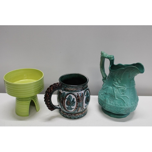 60 - Three pieces of collectable pottery, Beswick etc