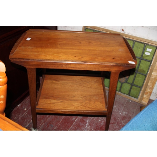 76 - A mid century teak drinks trolley Collection Only