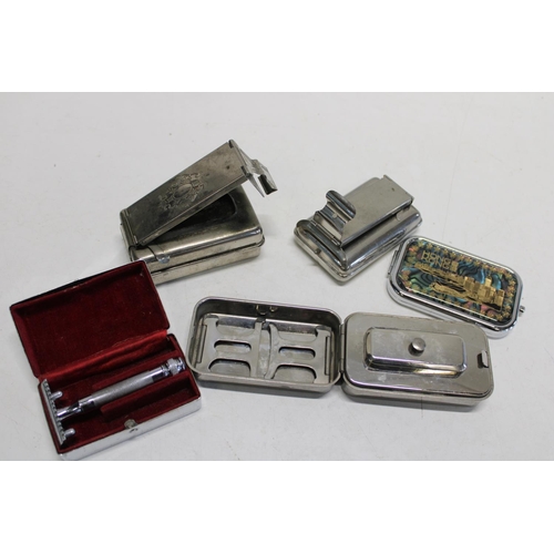 99 - A job lot of assorted metal boxes etc