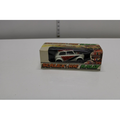 31 - A boxed Scalextric C.110 Mini Clubman model